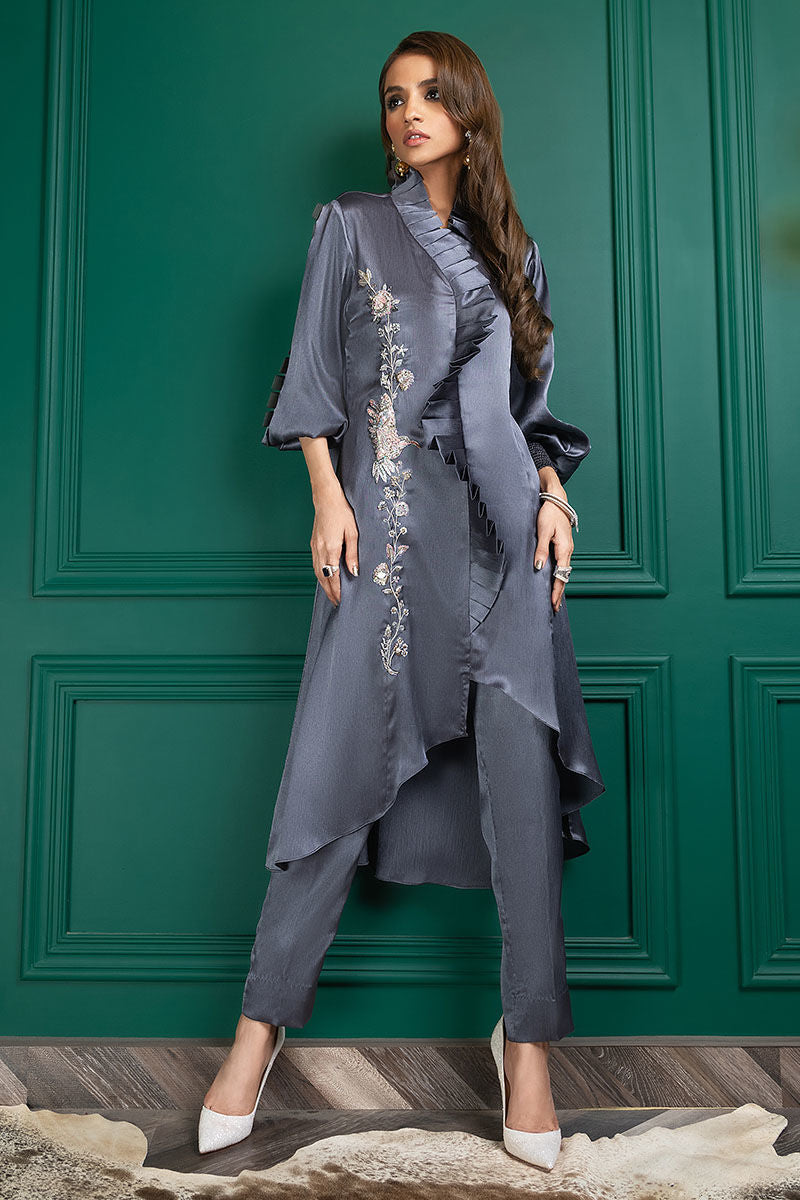 Wardha Saleem | Luxury Pret Fusion Wear | WS22-031 - Official Wardha Saleem stockist in UK - Sakeena London