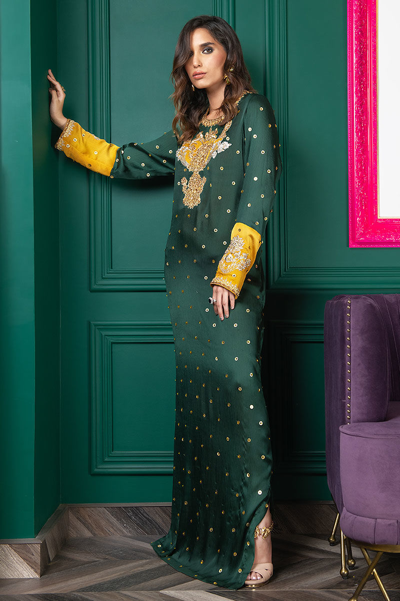 Wardha Saleem | Luxury Pret Fusion Wear | WS22-034 - Official Wardha Saleem stockist in UK - Sakeena London