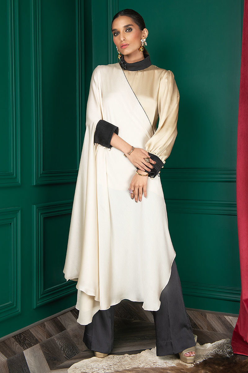 Wardha Saleem | Luxury Pret Fusion Wear | WS22-023 - Official Wardha Saleem stockist in UK - Sakeena London
