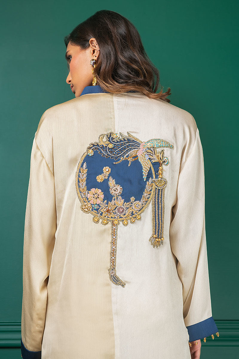 Wardha Saleem | Luxury Pret Fusion Wear | WS22-033 - Official Wardha Saleem stockist in UK - Sakeena London