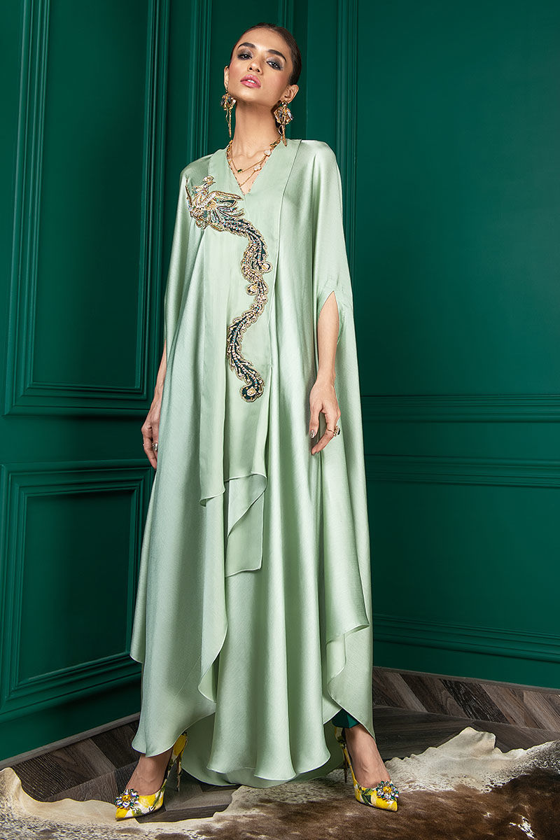 Wardha Saleem | Luxury Pret Fusion Wear | WS22-018 - Official Wardha Saleem stockist in UK - Sakeena London