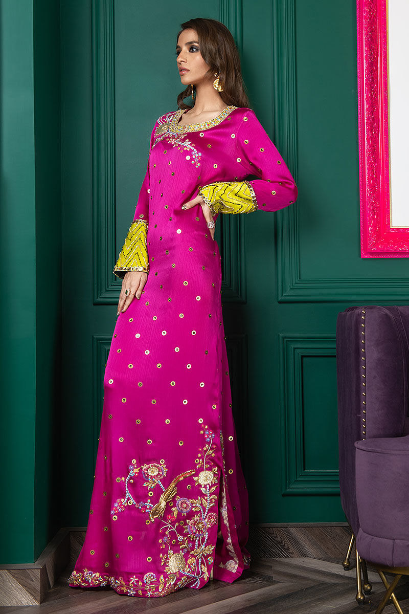 Wardha Saleem | Luxury Pret Fusion Wear | WS22-035 - Official Wardha Saleem stockist in UK - Sakeena London
