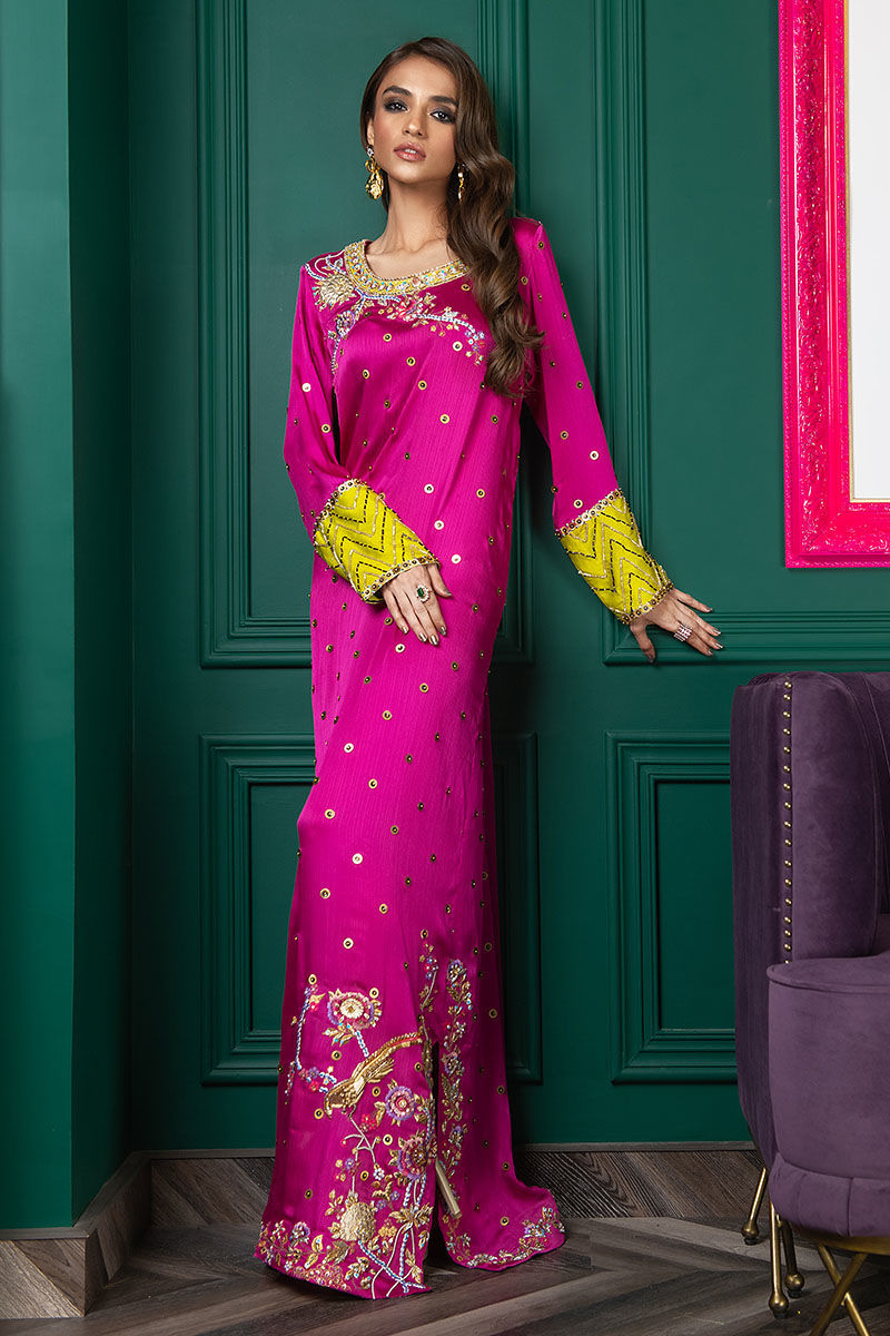 Wardha Saleem | Luxury Pret Fusion Wear | WS22-035 - Official Wardha Saleem stockist in UK - Sakeena London