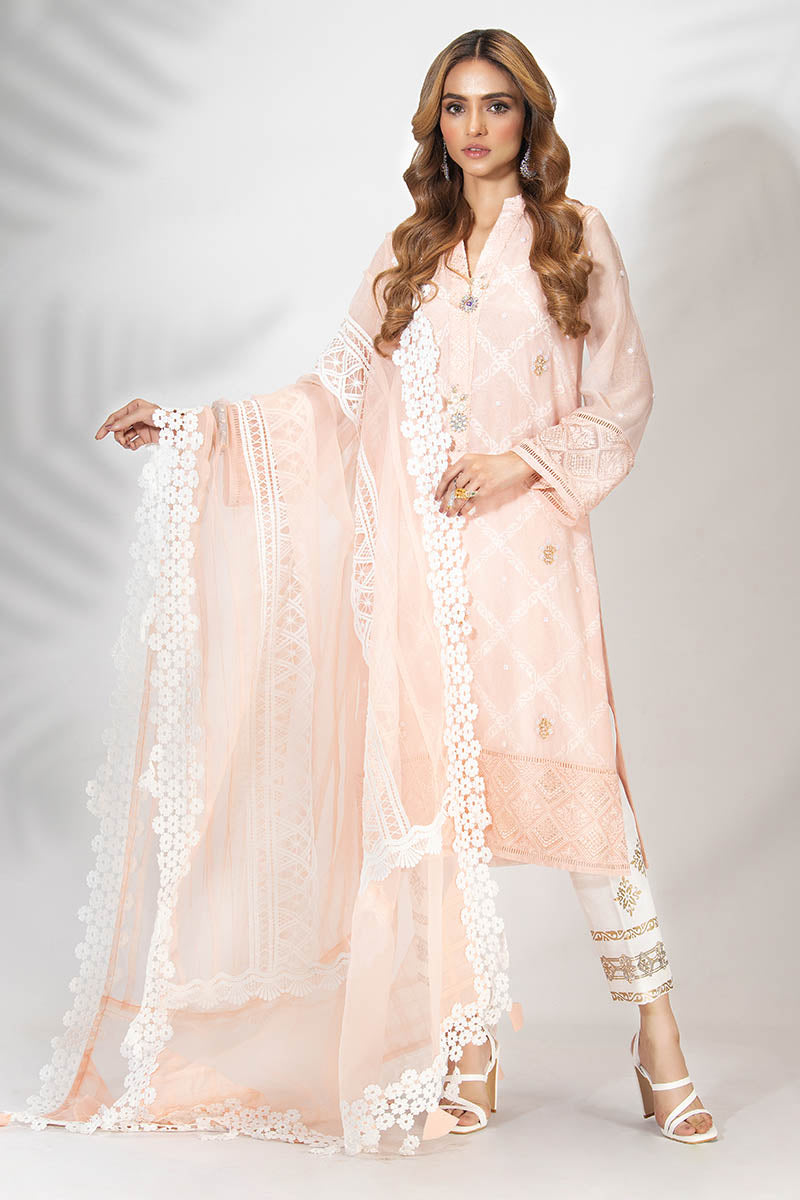 Fatima Khan | Luxury Pret 24 | OYESTER PINK - Official Fatima Khan stockist in UK - Sakeena London