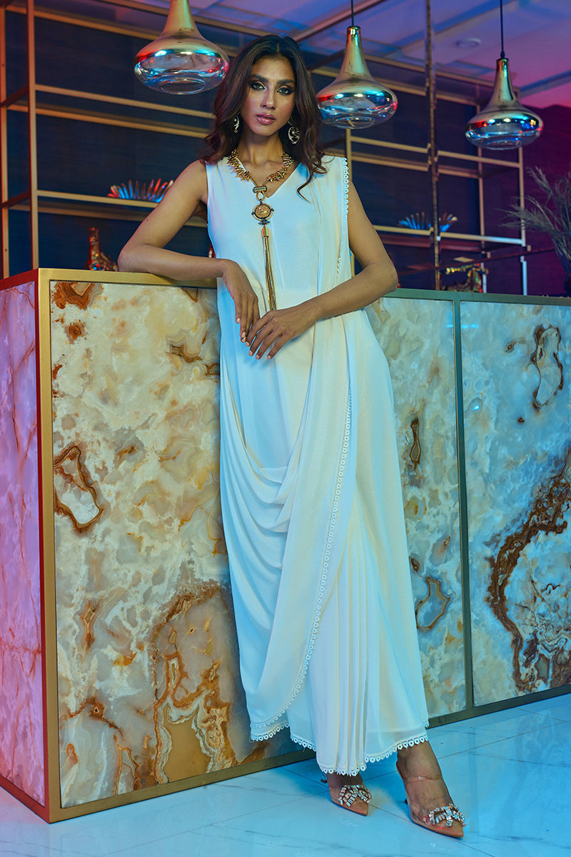 Wardha Saleem | Luxury Pret Fusion Wear | EMPRESS Ã¢ÂÂ DRAPE - Official Wardha Saleem stockist in UK - Sakeena London