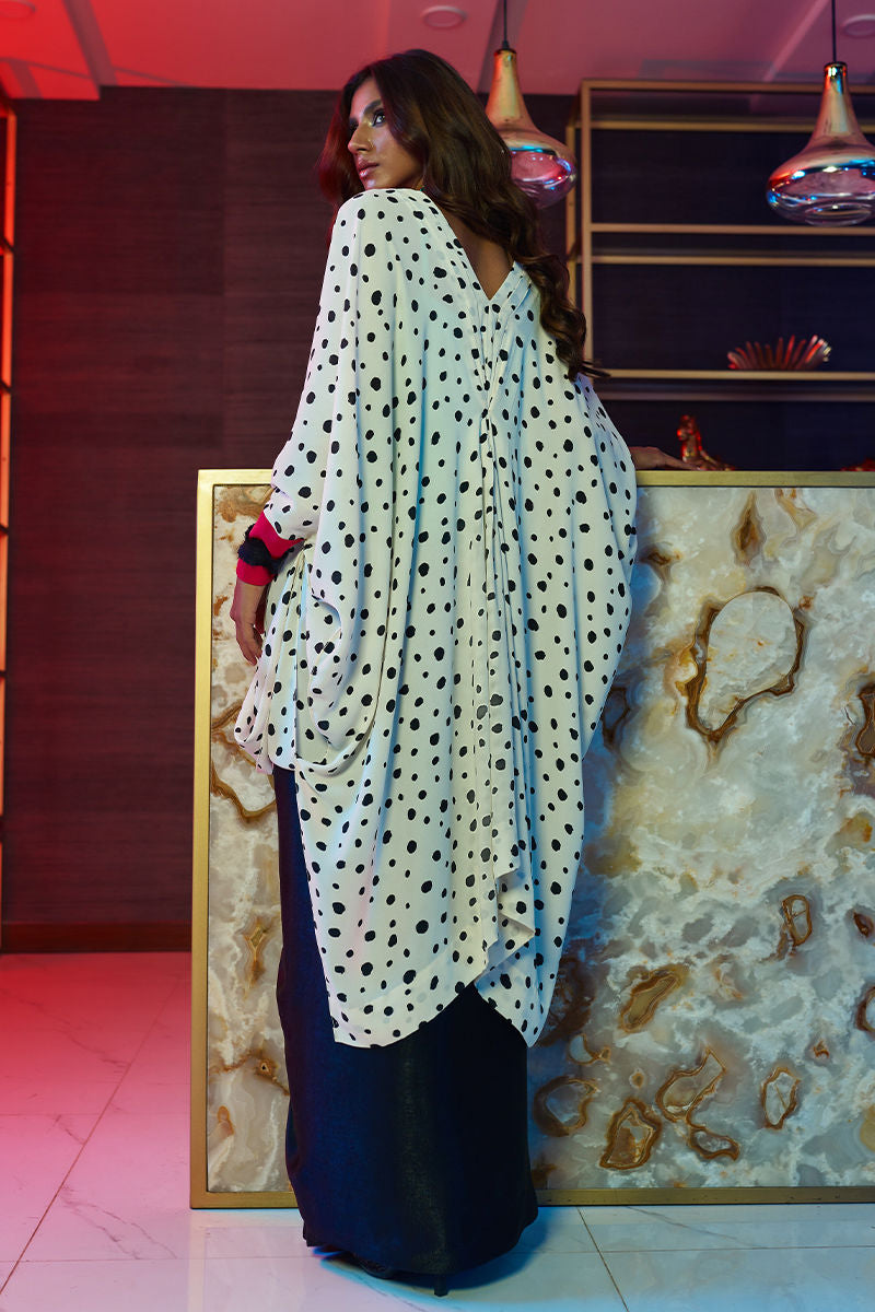 Wardha Saleem | Luxury Pret Fusion Wear | HOT SPOTÃ¢ÂÂ 3PC FORMAL DRAPE - Official Wardha Saleem stockist in UK - Sakeena London