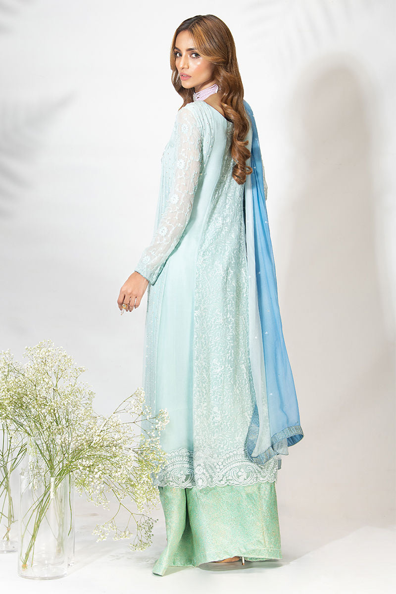 Fatima Khan | Luxury Pret 24 | TIFFANY BLUE - Official Fatima Khan stockist in UK - Sakeena London