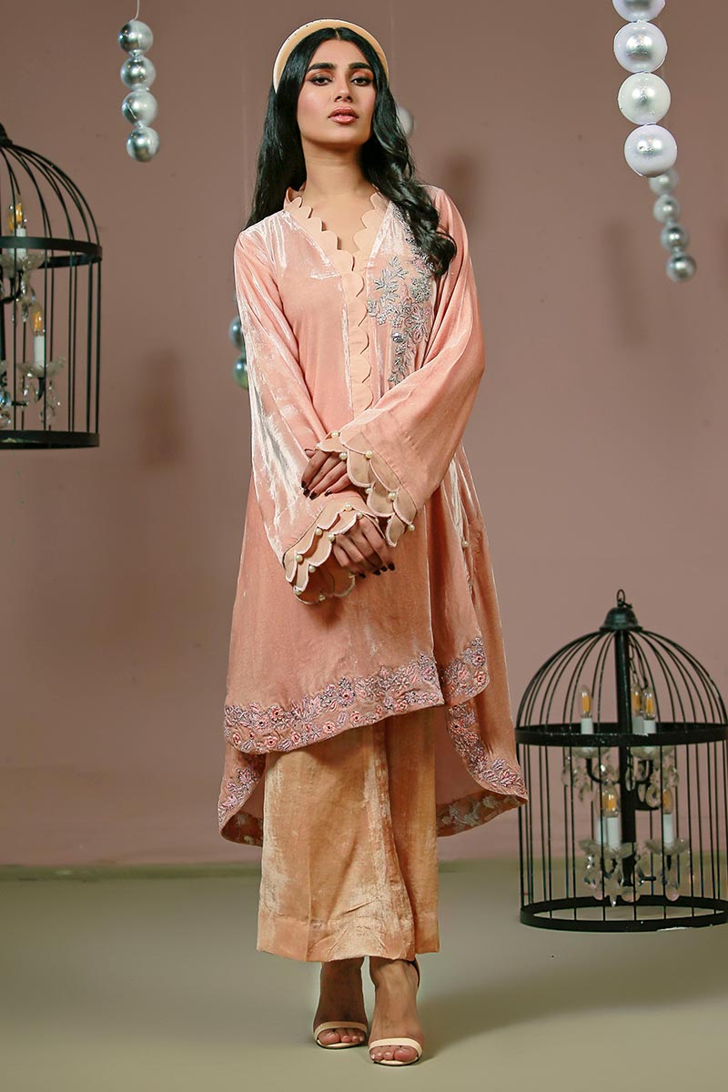Ansab Jahangir | Bow Velvet Edit | RUSTIC DREAM - Official Ansab Jahangir stockist in UK - Sakeena London