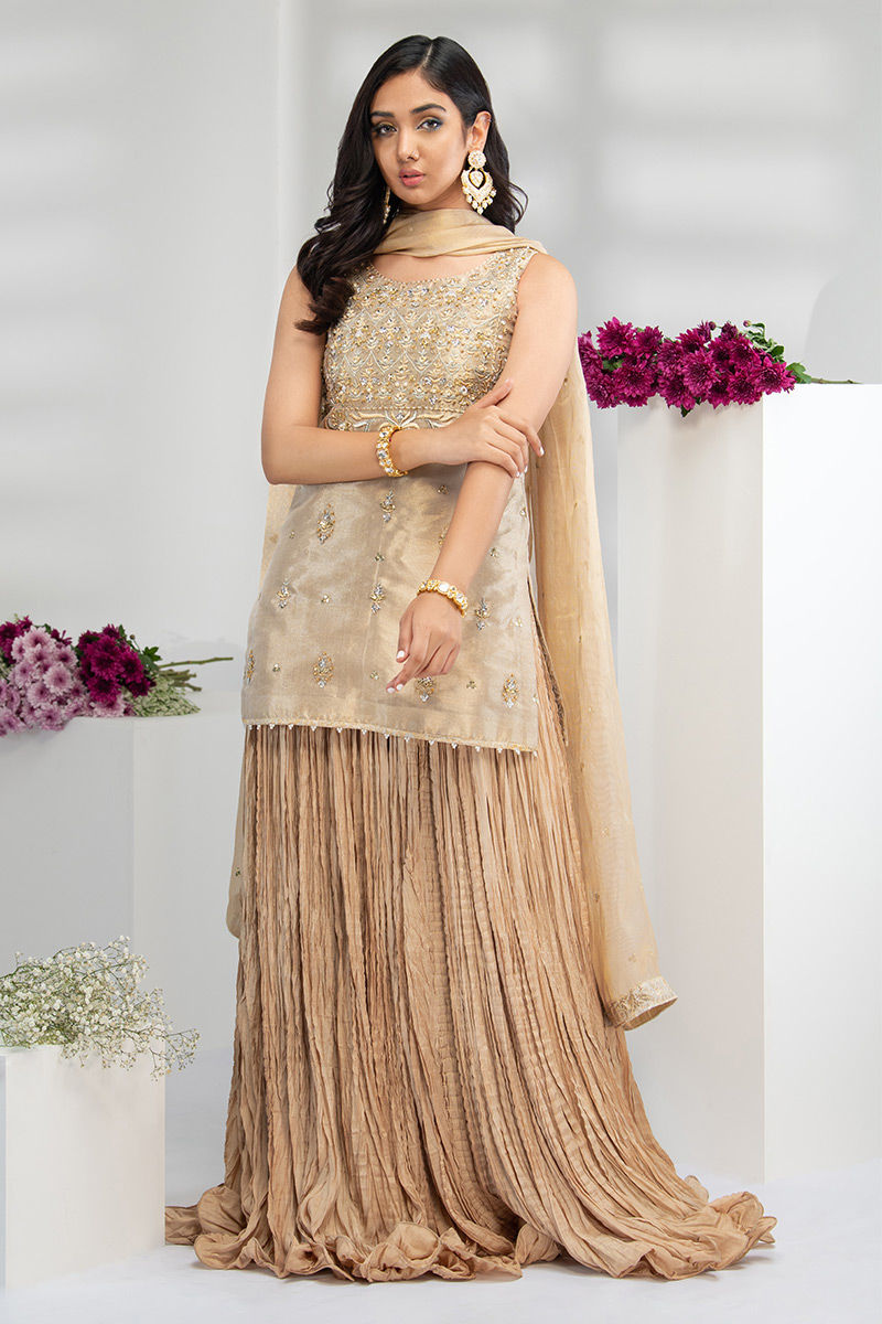 Fatima Khan | Luxury Pret 24 | SWEDISH GOLD - Official Fatima Khan stockist in UK - Sakeena London