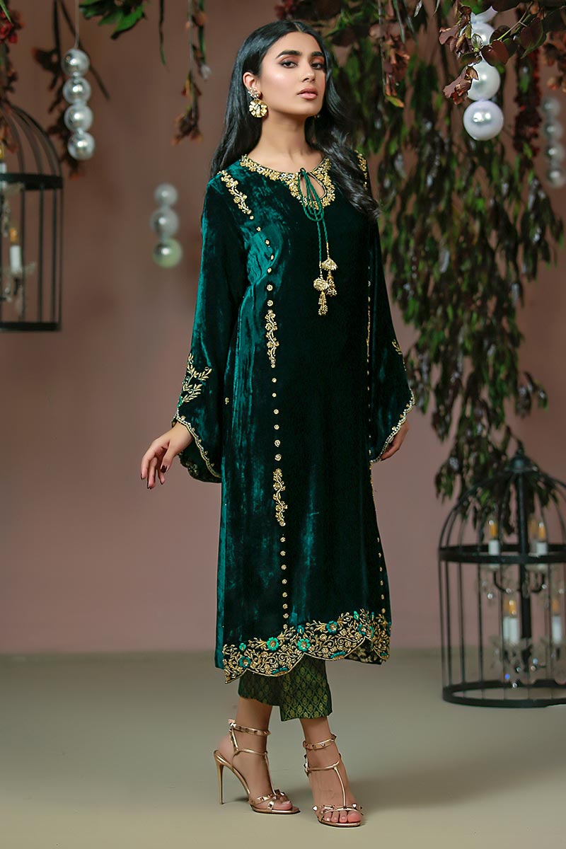 Ansab Jahangir | Bow Velvet Edit | MYTHICAL ROMANCE - Official Ansab Jahangir stockist in UK - Sakeena London