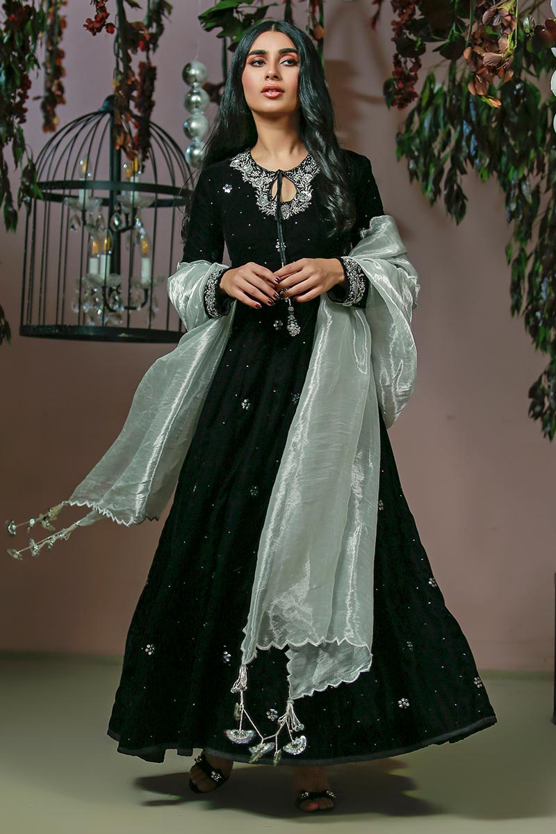 Ansab Jahangir | Bow Velvet Edit | GARDEN OF JEWELS - Official Ansab Jahangir stockist in UK - Sakeena London