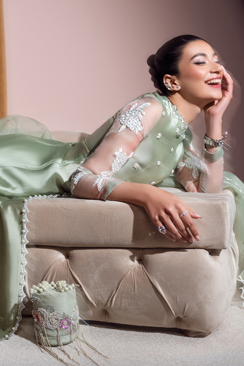 Huate Form | Luxury Pret | Mint Night - Official Haute Form stockist in UK - Sakeena London