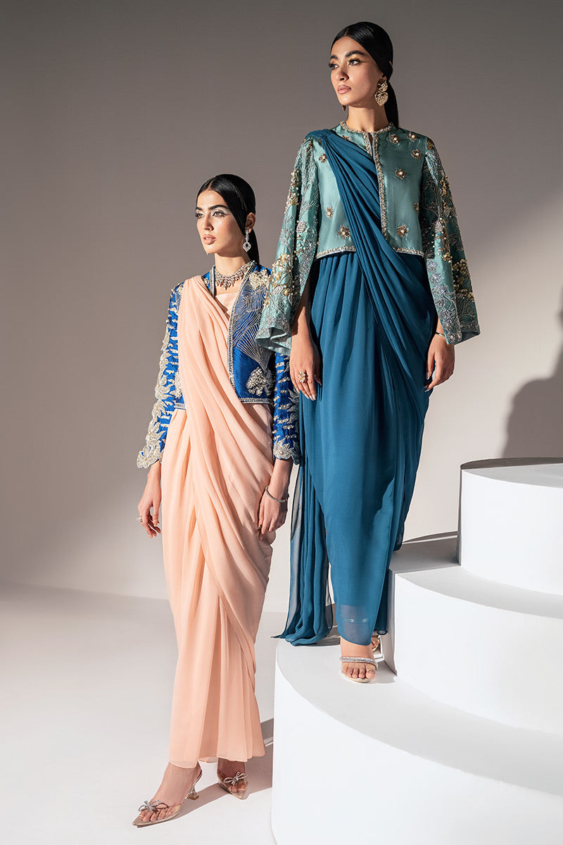 Huate Form | Luxury Pret | Glow In Blue - Official Haute Form stockist in UK - Sakeena London