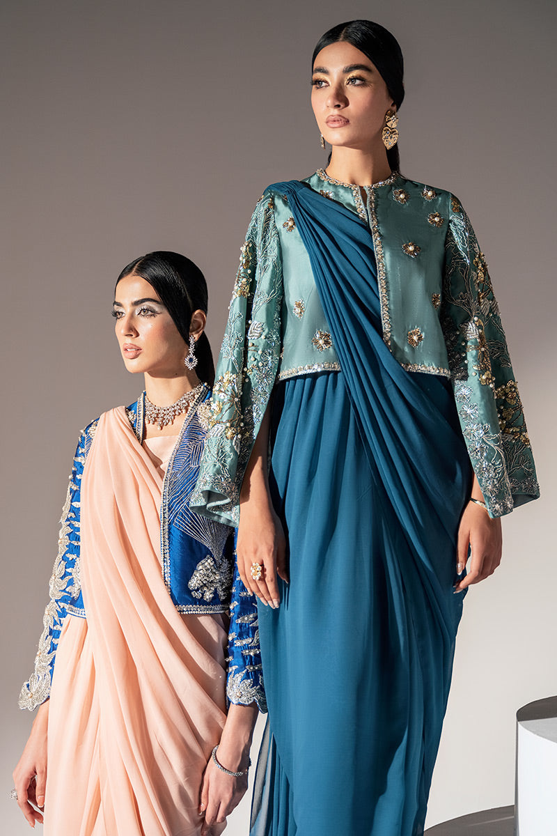 Huate Form | Luxury Pret | Glow In Blue - Official Haute Form stockist in UK - Sakeena London