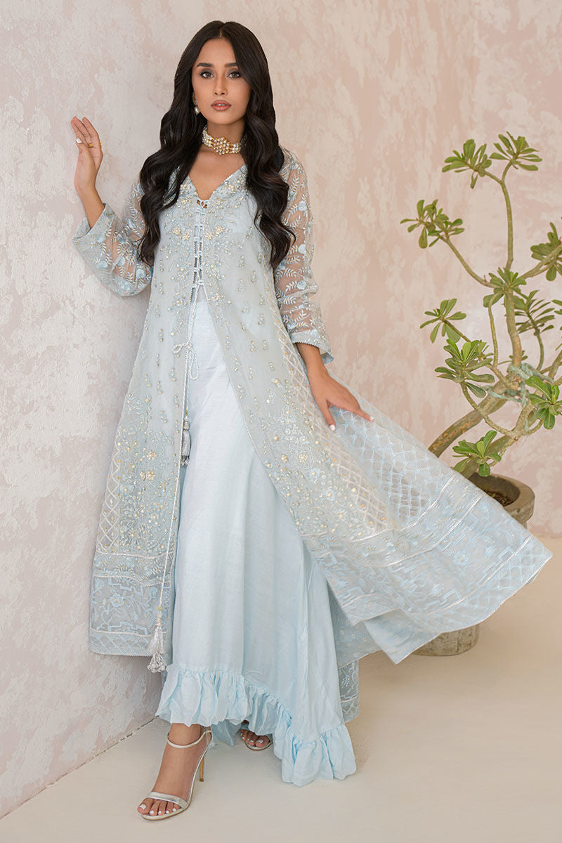 Fatima Khan | Best Sellers 24 | PERSIAN BLUE KALIDAAR - Official Fatima Khan stockist in UK - Sakeena London