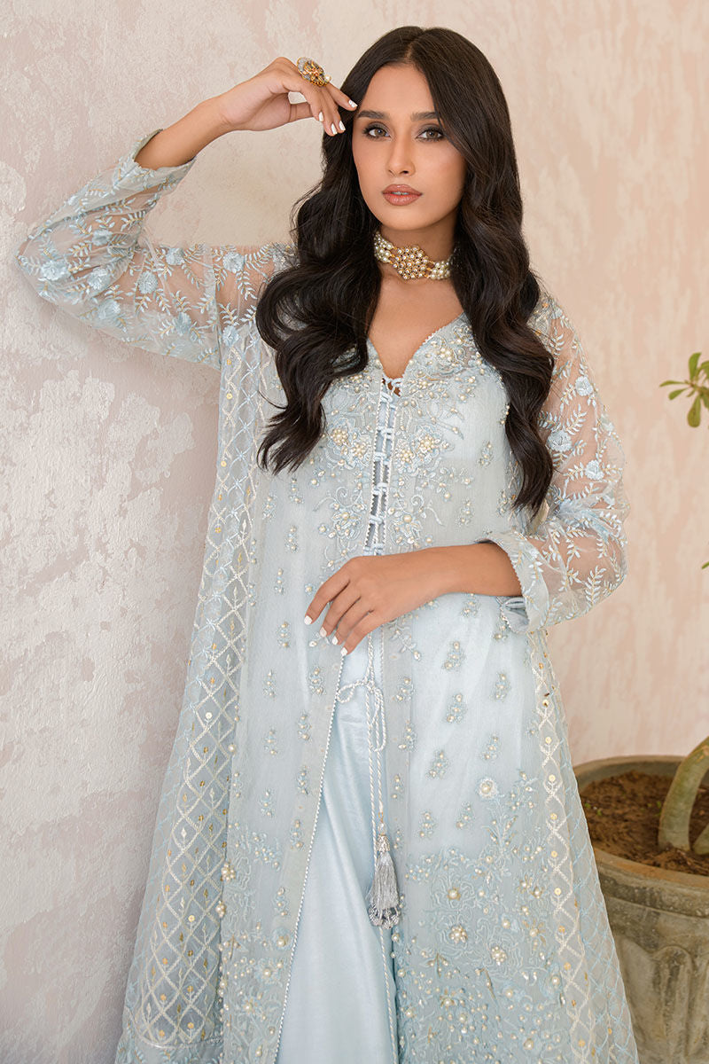Fatima Khan | Best Sellers 24 | PERSIAN BLUE KALIDAAR - Official Fatima Khan stockist in UK - Sakeena London