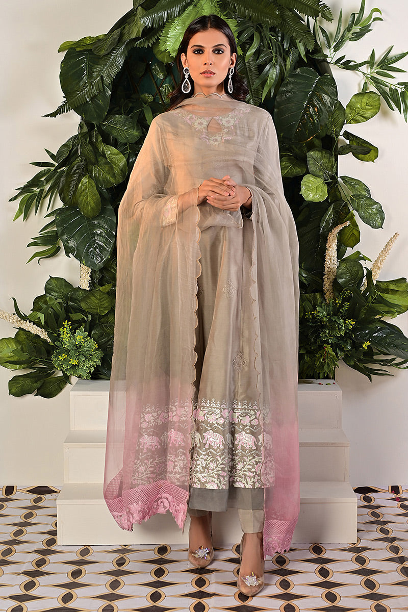 Ansab Jahangir | Luxury Silk Pret | ETERNAL LOVE - Official Ansab Jahangir stockist in UK - Sakeena London