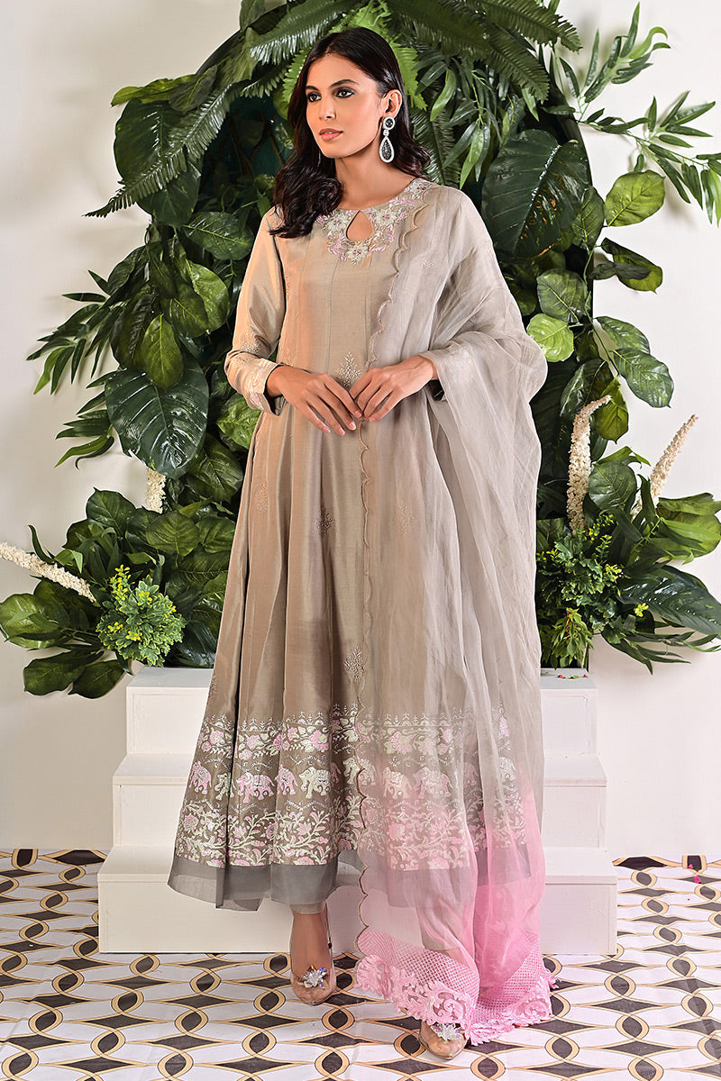 Ansab Jahangir | Luxury Silk Pret | ETERNAL LOVE - Official Ansab Jahangir stockist in UK - Sakeena London