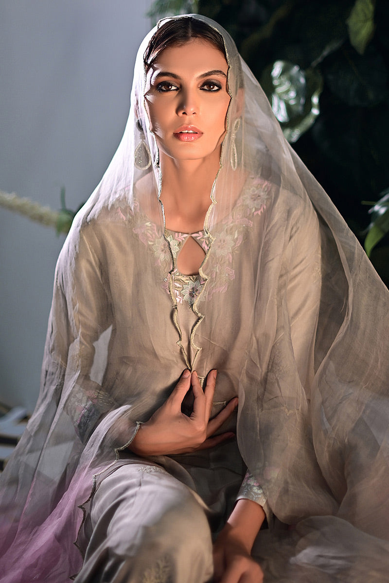 Ansab Jahangir | Luxury Silk Pret | ETERNAL LOVE - Official Ansab Jahangir stockist in UK - Sakeena London