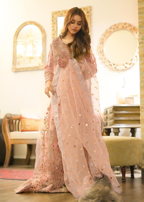 Meeral | Wedding Formals | ML-05-PINK(LWH) - Official Meeral stockist in UK - Sakeena London