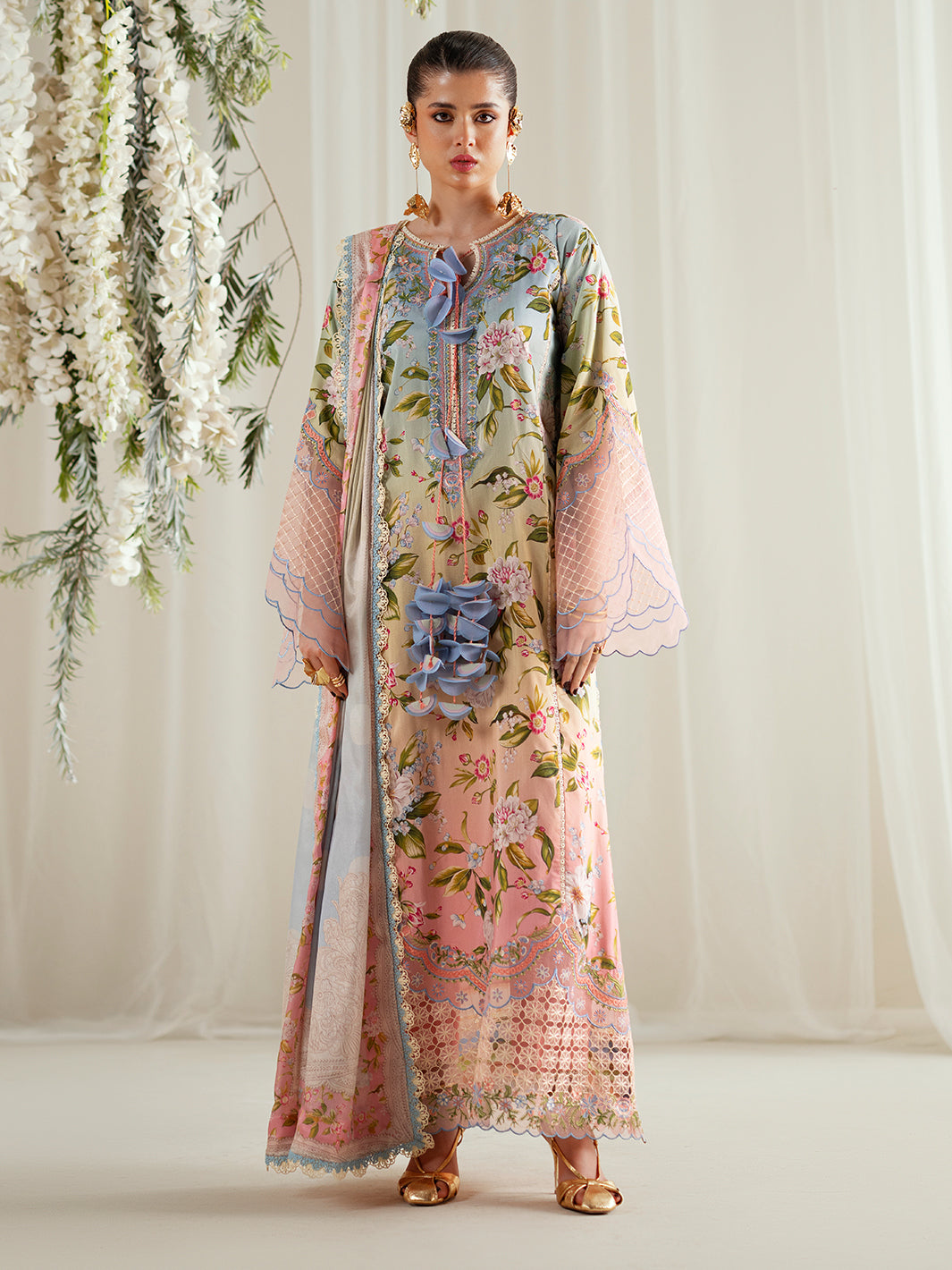 Bin Ilyas | Eres Bonita Viscose 25 | 1105-A - Official Bin Ilyas stockist in UK - Sakeena London
