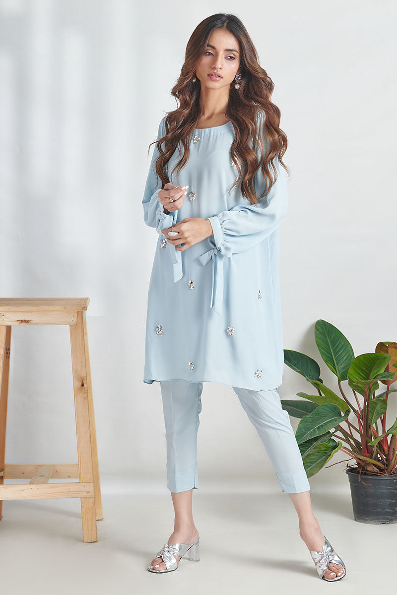 Fatima Khan | Best Sellers 24 | MOON-SOON BLUE - Official Fatima Khan stockist in UK - Sakeena London