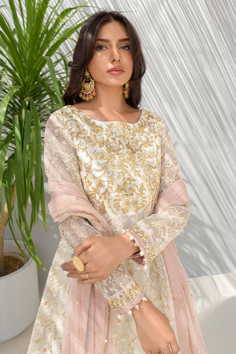 Fatima Khan | Luxury Pret 24 | OFF-WHITE ELEGANCE - Official Fatima Khan stockist in UK - Sakeena London