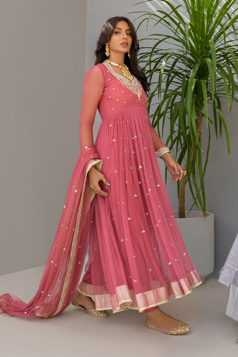 Fatima Khan | Luxury Pret 24 | ROSETTE GOLD - Official Fatima Khan stockist in UK - Sakeena London
