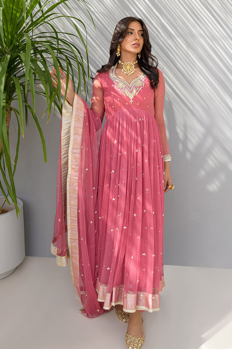 Fatima Khan | Luxury Pret 24 | ROSETTE GOLD - Official Fatima Khan stockist in UK - Sakeena London