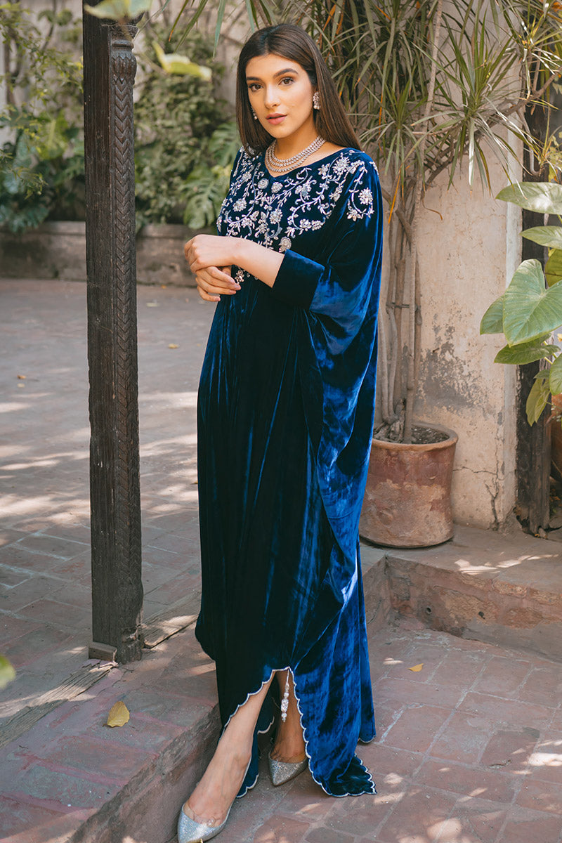 Ansab Jahangir | Bow Velvet Edit | ANTIQUE - Official Ansab Jahangir stockist in UK - Sakeena London