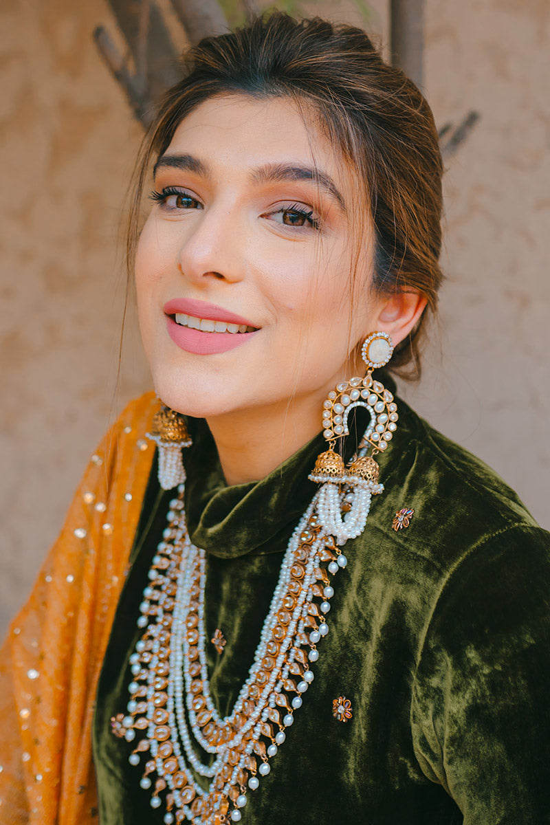 Ansab Jahangir | Bow Velvet Edit | RUSTIC HOWARD - Official Ansab Jahangir stockist in UK - Sakeena London