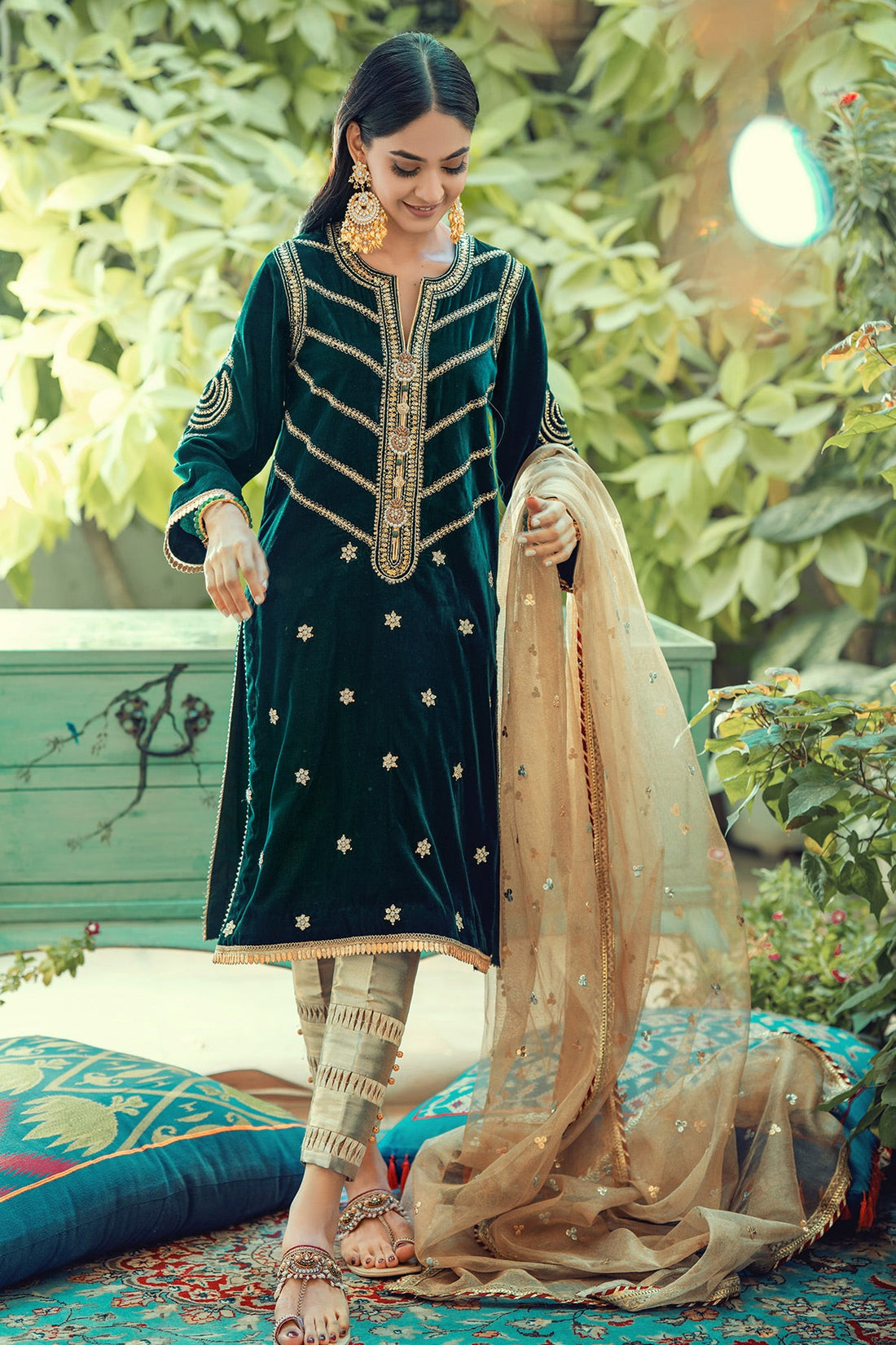 Annus Abrar | Semi Formals | AFSHAN-MERALD - Official Annus Abrar stockist in UK - Sakeena London