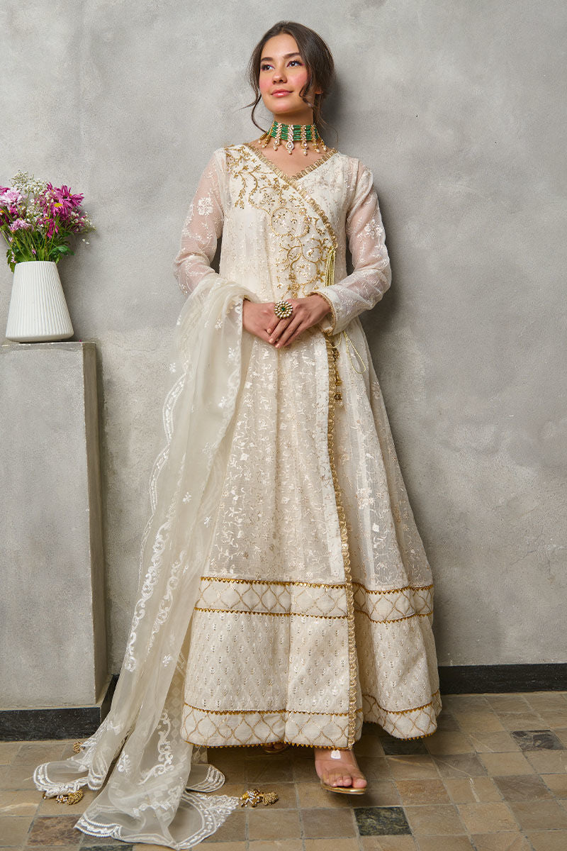 Fatima Khan | Best Sellers 24 | CANDLE WHITE ANGARAKHA - Official Fatima Khan stockist in UK - Sakeena London