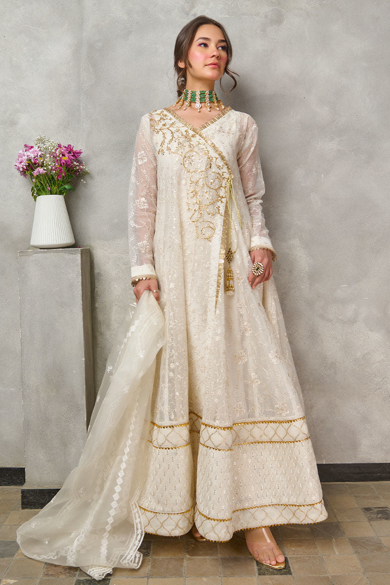 Fatima Khan | Best Sellers 24 | CANDLE WHITE ANGARAKHA - Official Fatima Khan stockist in UK - Sakeena London