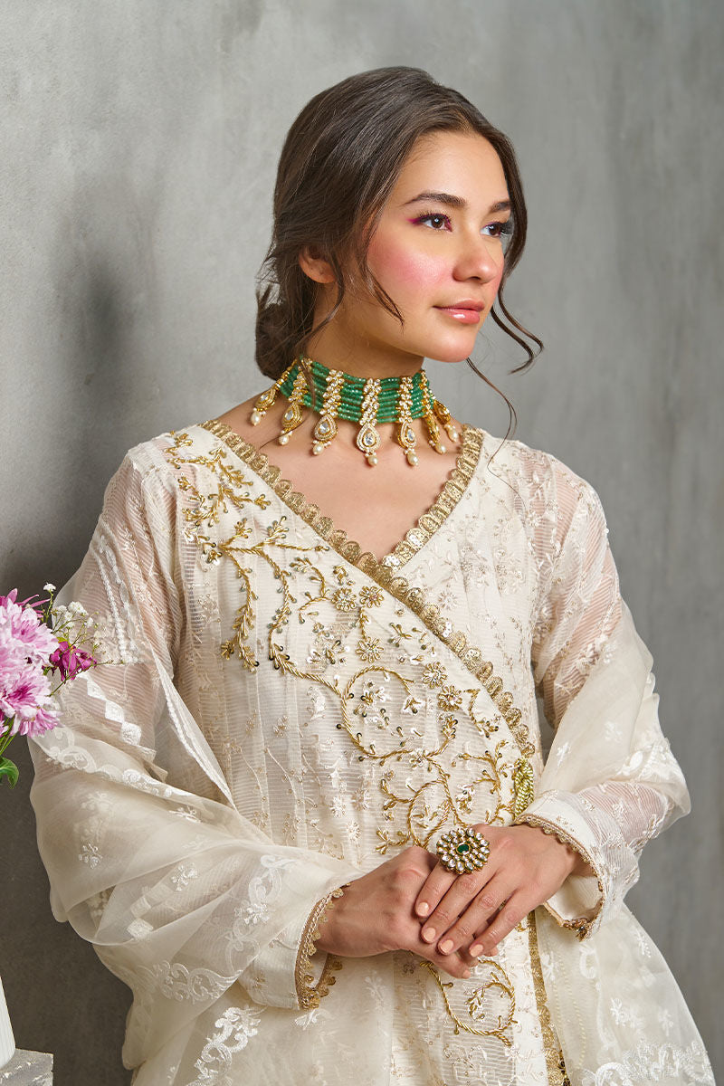 Fatima Khan | Best Sellers 24 | CANDLE WHITE ANGARAKHA - Official Fatima Khan stockist in UK - Sakeena London