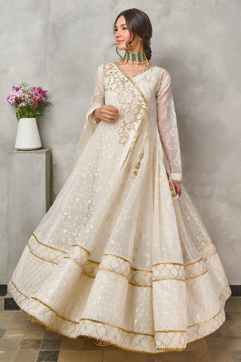 Fatima Khan | Best Sellers 24 | CANDLE WHITE ANGARAKHA - Official Fatima Khan stockist in UK - Sakeena London