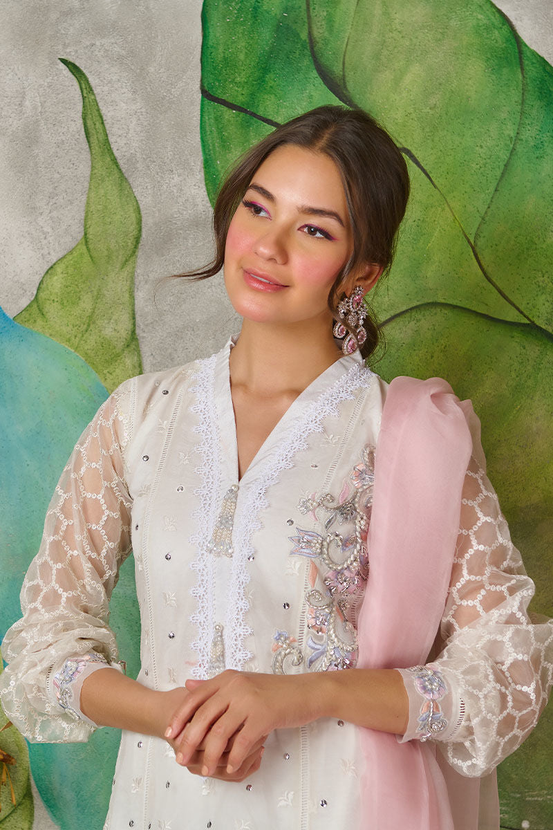 Fatima Khan | Best Sellers 24 | WHITE CARNATION - Official Fatima Khan stockist in UK - Sakeena London