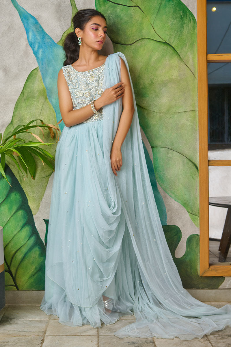 Fatima Khan | Luxury Pret 24 | BRAZILIAN BLUE - Official Fatima Khan stockist in UK - Sakeena London