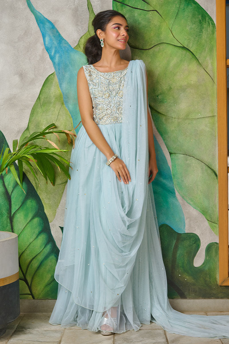 Fatima Khan | Luxury Pret 24 | BRAZILIAN BLUE - Official Fatima Khan stockist in UK - Sakeena London