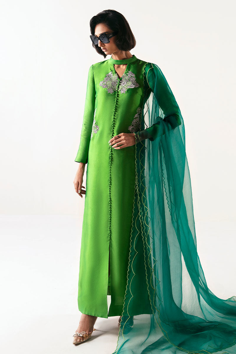 Huate Form | Luxury Pret | Lady in Neon - Official Haute Form stockist in UK - Sakeena London