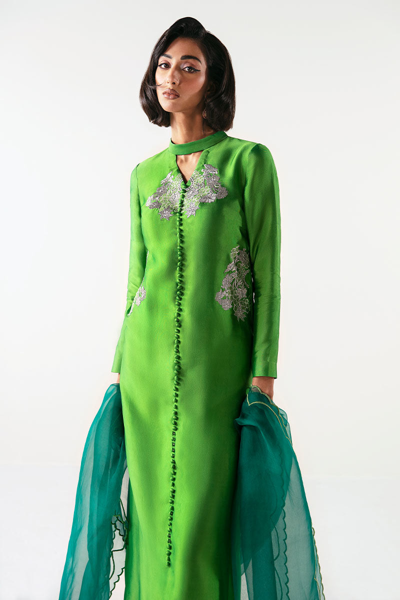 Huate Form | Luxury Pret | Lady in Neon - Official Haute Form stockist in UK - Sakeena London