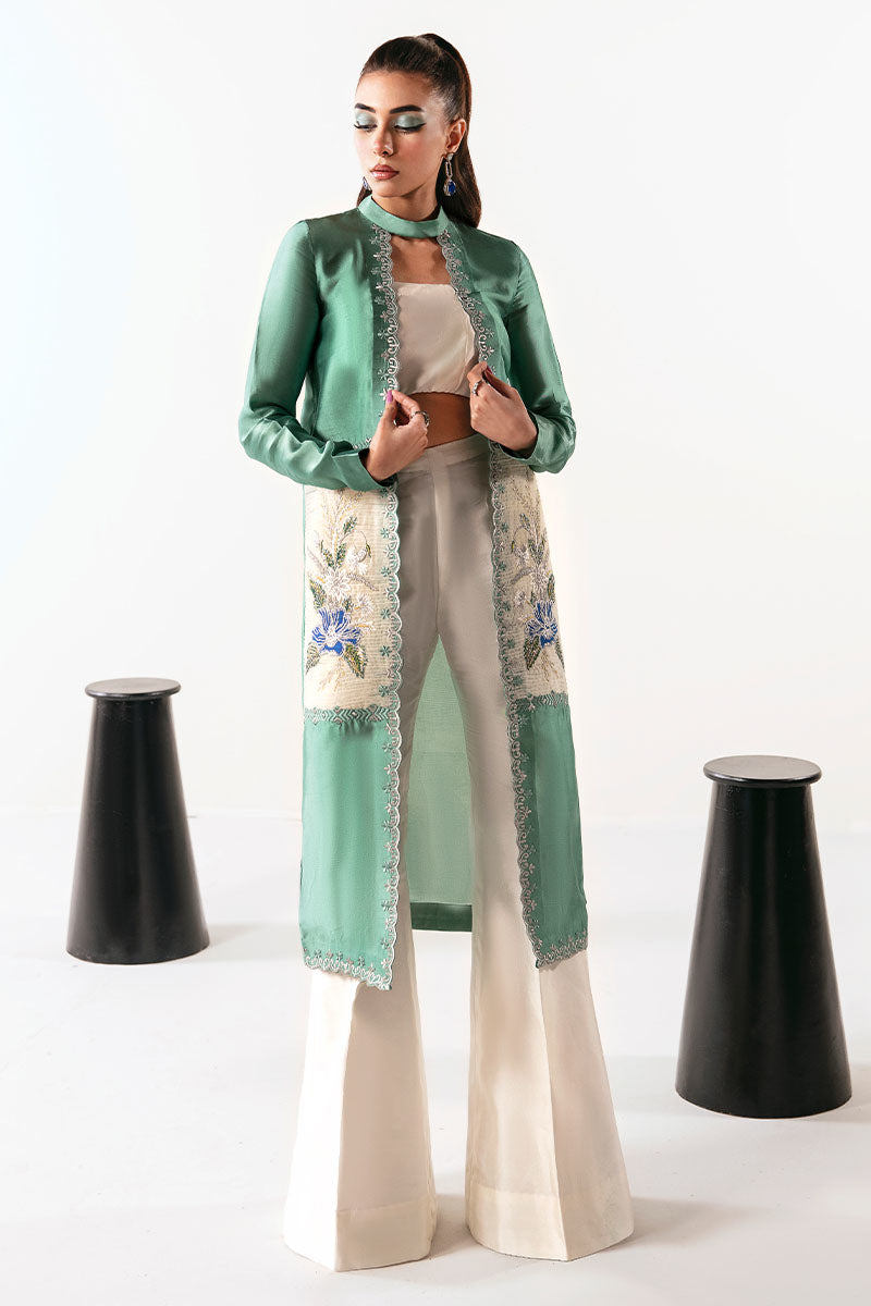 Huate Form | Luxury Pret | Teal - Official Haute Form stockist in UK - Sakeena London