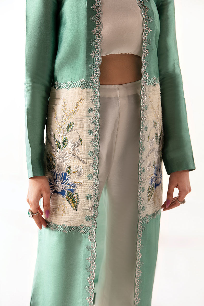 Huate Form | Luxury Pret | Teal - Official Haute Form stockist in UK - Sakeena London