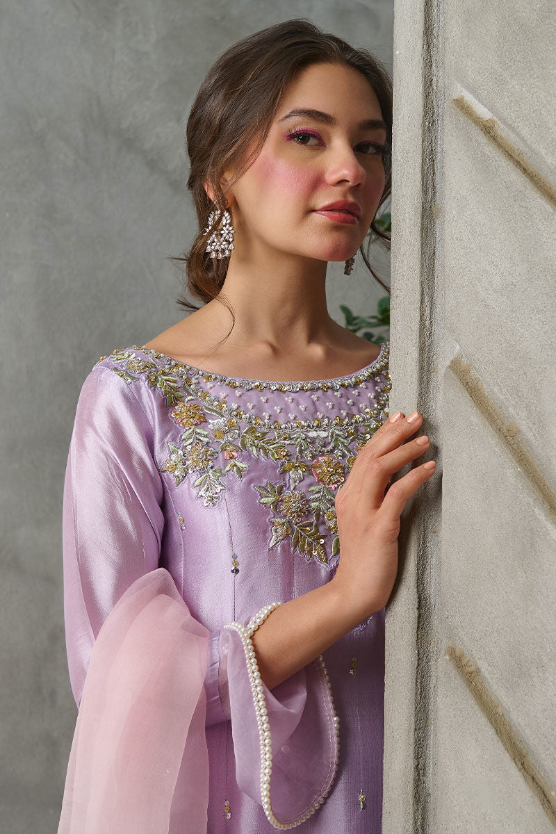Fatima Khan | Best Sellers 24 | MISTY LILAC KALIDAR - Official Fatima Khan stockist in UK - Sakeena London