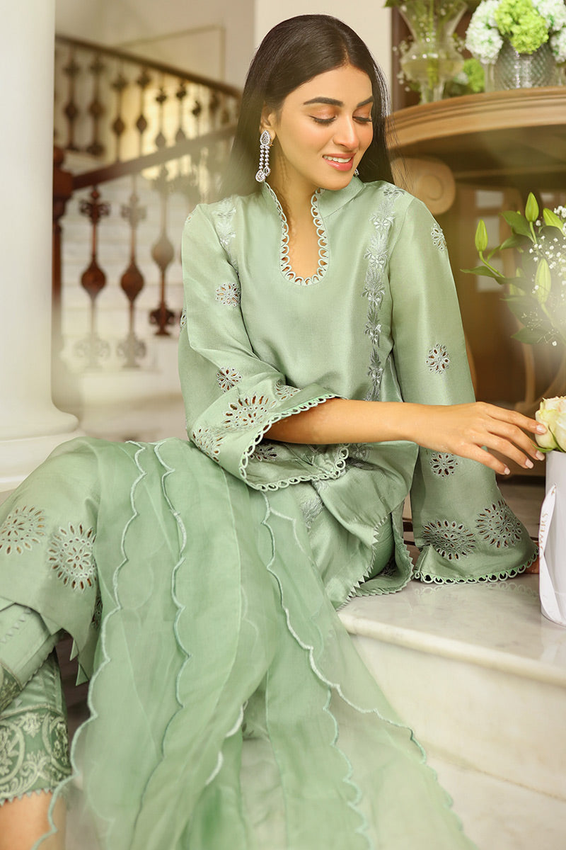 Ansab Jahangir | Luxury Silk Pret | ROYAL ROUGE - Official Ansab Jahangir stockist in UK - Sakeena London