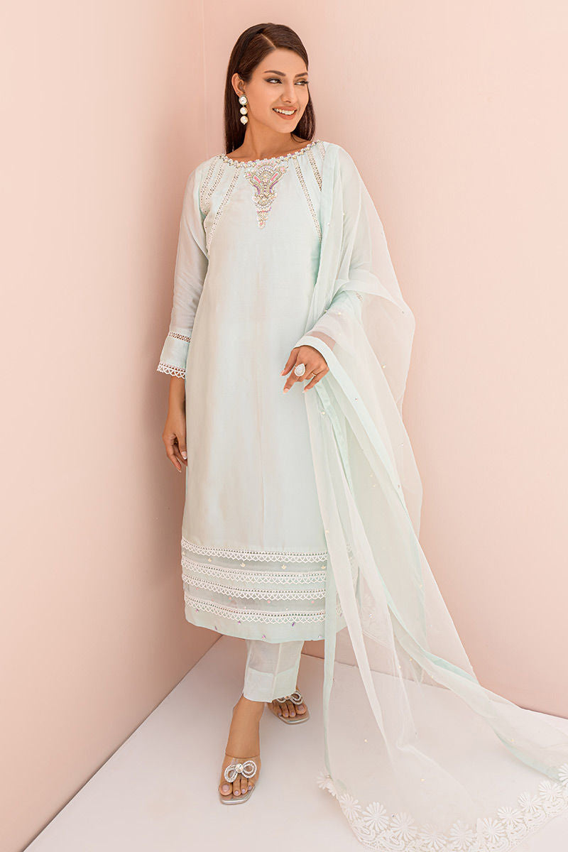 Fatima Khan | Luxury Pret 24 | DIZZLE BLUE - Official Fatima Khan stockist in UK - Sakeena London