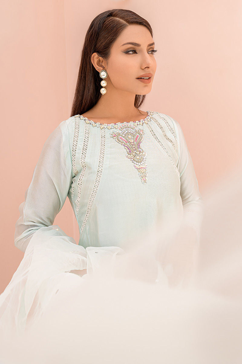 Fatima Khan | Luxury Pret 24 | DIZZLE BLUE - Official Fatima Khan stockist in UK - Sakeena London