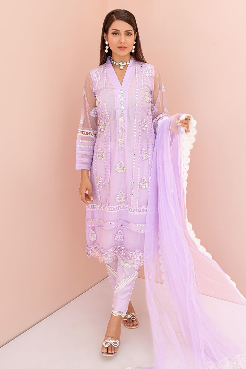 Fatima Khan | Luxury Pret 24 | TURKISH LILAC - Official Fatima Khan stockist in UK - Sakeena London