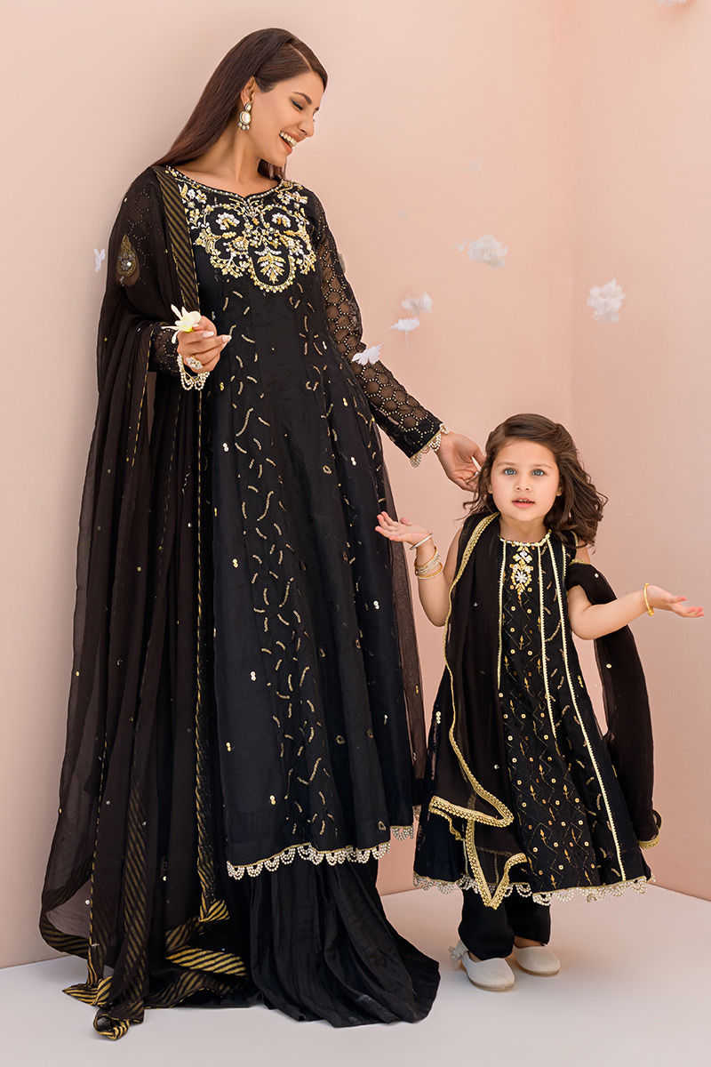 Fatima Khan | Luxury Pret 24 | RAVEN BLACK - Official Fatima Khan stockist in UK - Sakeena London