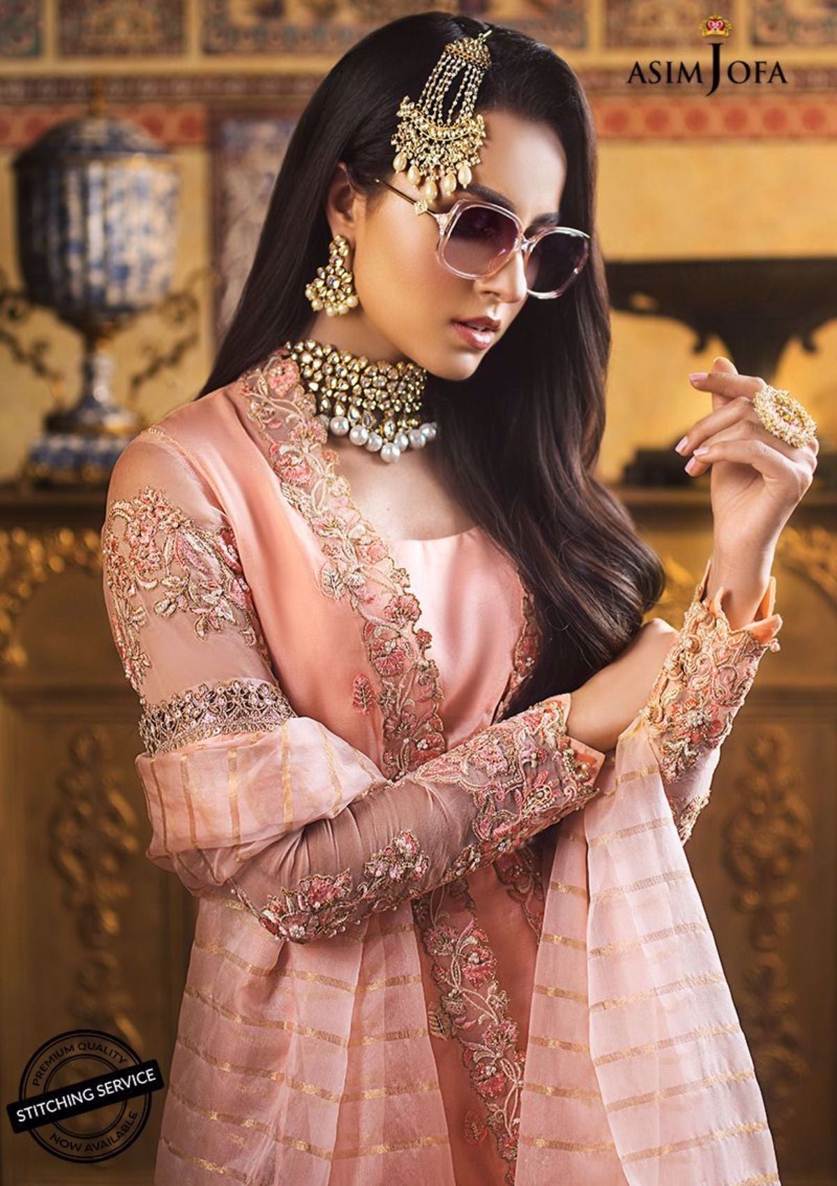 Asim Jofa | Luxury Collection | Farozaan AJF-08 - Official Asim Jofa stockist in UK - Sakeena London